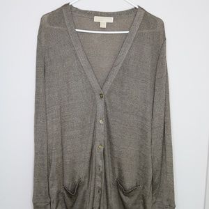 Michael Kors Olive Cardigan